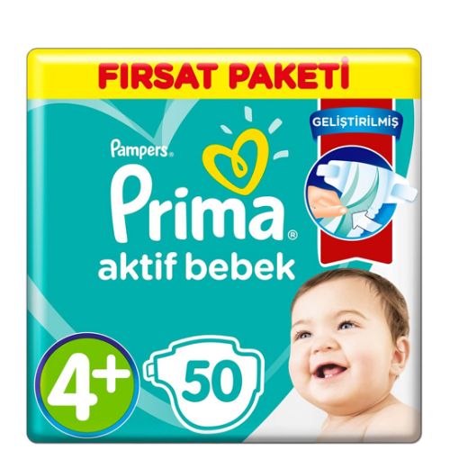 PRİMA BEBEK BEZİ EKONOMİK (4+). ürün görseli