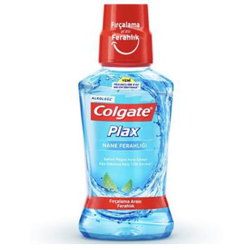 COLGATE AĞIZ SUYU 250 ML PLAX MAVİ. ürün görseli