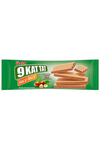 ÜLKER 9 KAT TAT 114 GR GOFRET FINDIKLI 855-09. ürün görseli