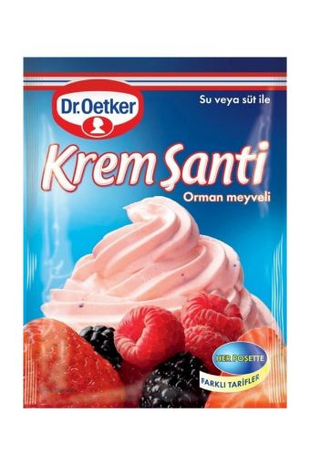 DR OETKER KREM ŞANTİ ORMAN MEYVELİ 72 GR. ürün görseli