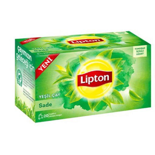 LİPTON B.POŞET 20 Lİ YEŞİL ÇAY SADE 36 GR. ürün görseli