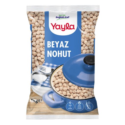 YAYLA BAK. 1000 GR BEYAZ NOHUT. ürün görseli