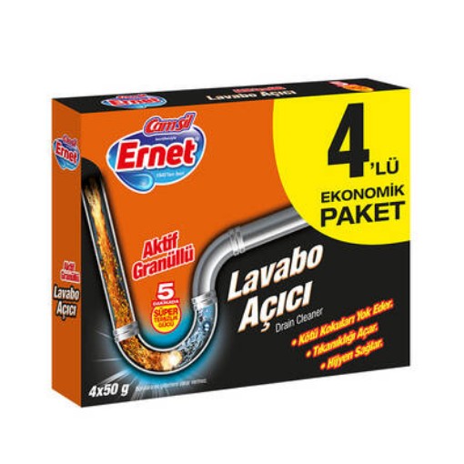 ERNET LAVABO AÇICI 4X50 GR. ürün görseli