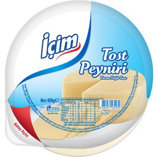 İÇİM YARIM YAĞLI TOST PEYNİRİ 400 GR. ürün görseli
