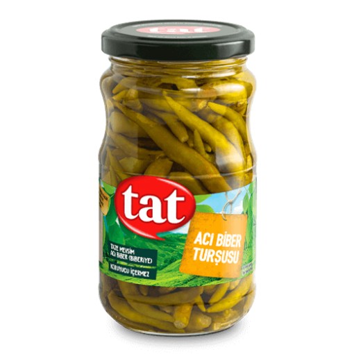 TAT YAKAN ACI BİBER TURŞUSU 330 CC. ürün görseli