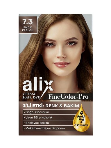 ALİX KİT SAÇ BOYASI 7,3 FINDIK KABUĞU. ürün görseli