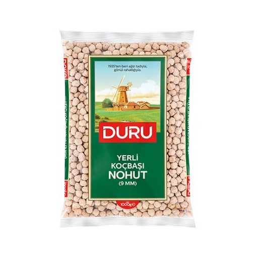 DURU BAK. 1000GR KOÇBAŞI 9 MM NOHUT. ürün görseli