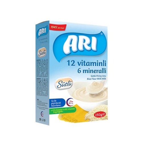 ARI SÜTLÜ PİRİNÇ UNU 250G. ürün görseli