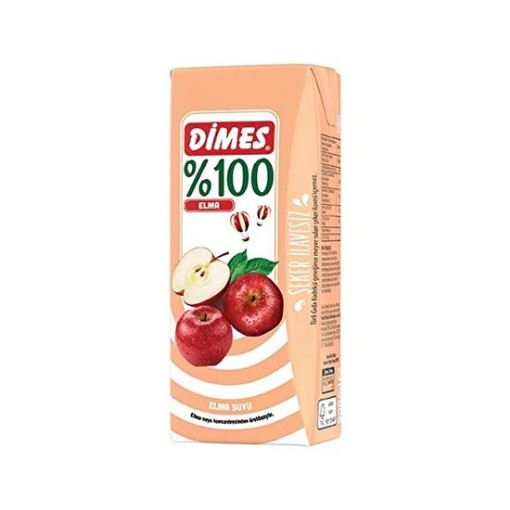 DİMES 180 ML %100 ELMA SUYU. ürün görseli
