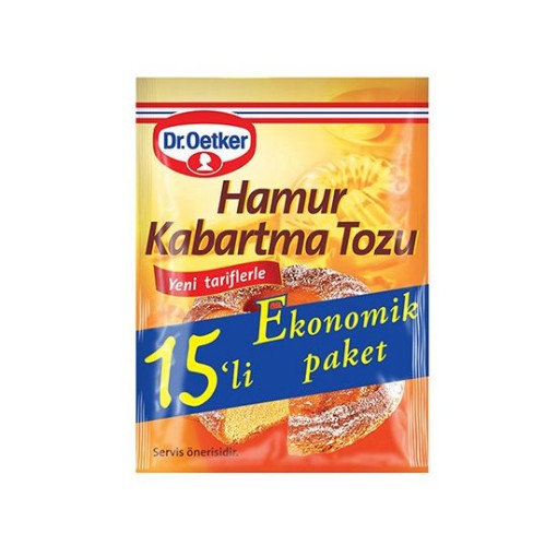 DR OETKER HAMUR KABARTMA TOZU 15 Lİ. ürün görseli