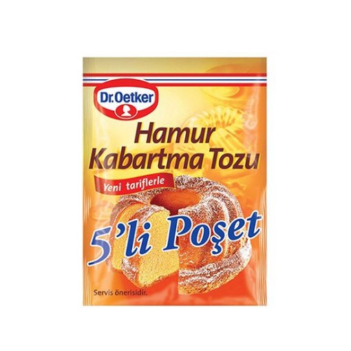 DR OETKER HAMUR KABARTMA TOZU 5 Lİ. ürün görseli