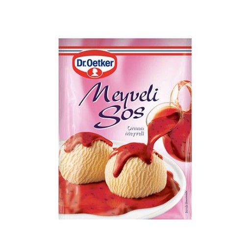 DR OETKER MEYVELİ SOS 77 GR. ürün görseli