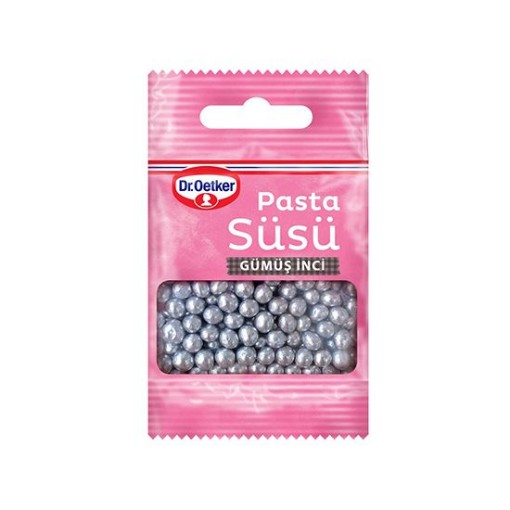 DR OETKER PASTA SÜSÜ GÜMÜŞ İNCİ 10 GR. ürün görseli