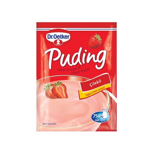 DR OETKER PUDİNG ÇİLEKLİ 120 GR. ürün görseli