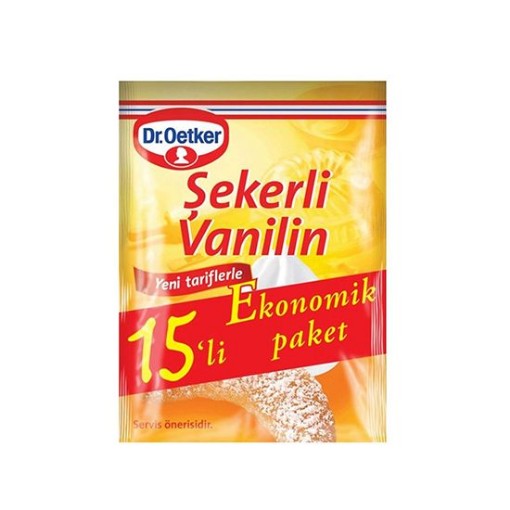 DR OETKER ŞEKERLİ VANİLİN 15 Lİ. ürün görseli