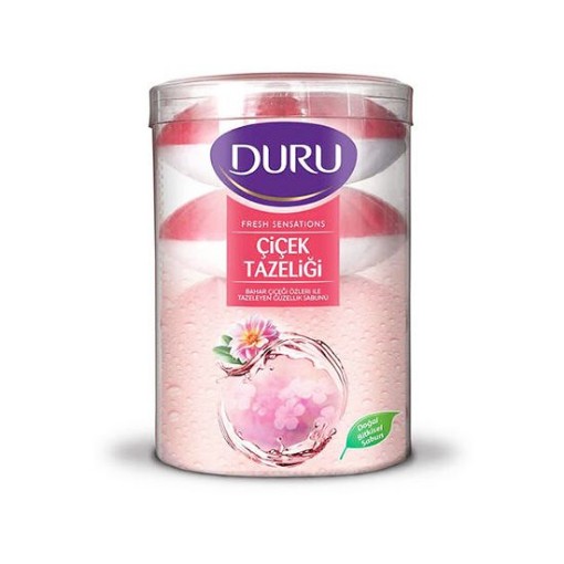 DURU FRESH SABUN 4X100 GR ÇİÇEK TAZELİĞİ. ürün görseli