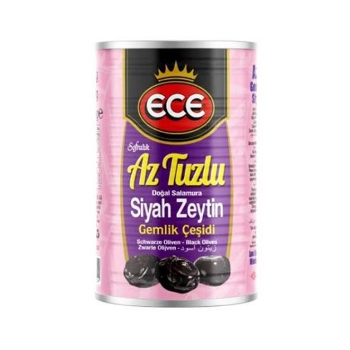 ECE AZ TUZLU SİYAH ZEYTİN 800 GR. ürün görseli
