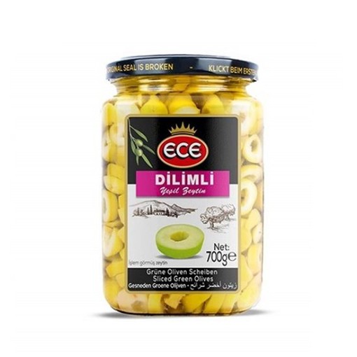 ECE DİLİMLİ YEŞİL ZEYTİN 700 GR. ürün görseli