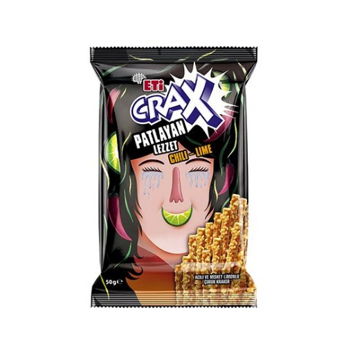 ETİ CRAX PATLAYAN LEZZET CHILI-LIME 50 GR. ürün görseli