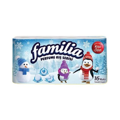 FAMİLİA TUVALET KAĞIDI 16 RULO KIŞ SERİSİ. ürün görseli