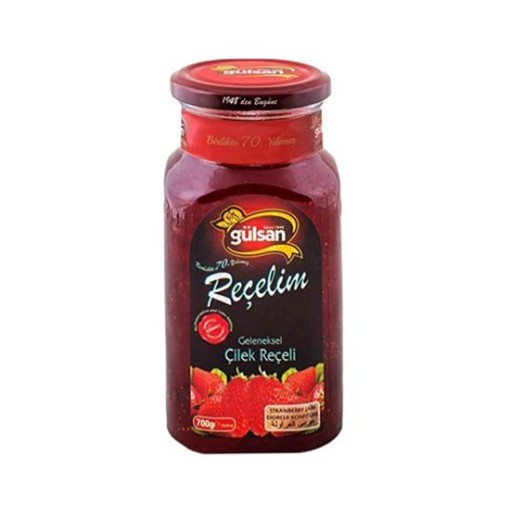 GÜLSAN REÇEL 1400 GR CAM ÇİLEK. ürün görseli