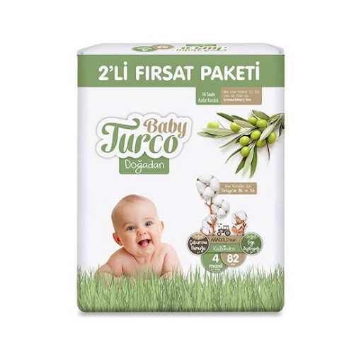 BABY TURCO BEBEK BEZİ 2 X FIRSAT ( 4 ) 82 Lİ. ürün görseli