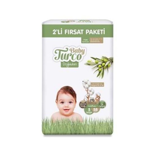 BABY TURCO BEBEK BEZİ 2 X FIRSAT ( 5 ) 58 Lİ. ürün görseli
