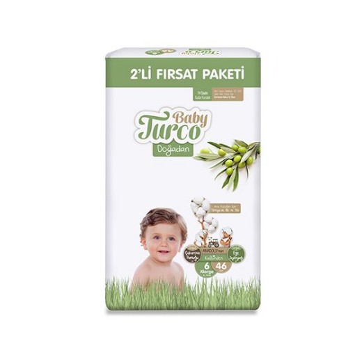 BABY TURCO BEBEK BEZİ 2 X FIRSAT ( 6 ) 46 LI. ürün görseli
