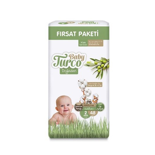 BABY TURCO BEBEK BEZİ TEKLİ FIRSAT ( 2 ) 48 Lİ. ürün görseli