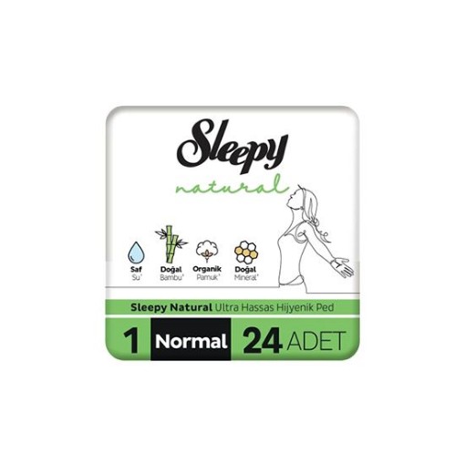 SLEEPY PED NATUREL SÜPER EKO NORMAL 24 LÜ. ürün görseli