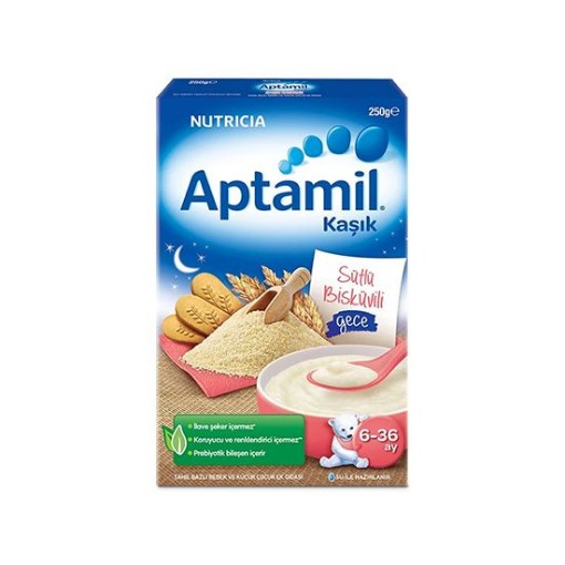 MİLUPA APTAMİL 250 GR GECE SÜTLÜ BİSKÜVİLİ. ürün görseli