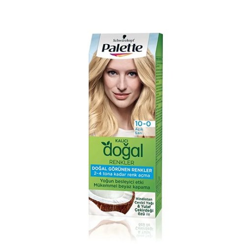 PALETTE SAÇ BOYASI NATURAL 10-0 AÇIK PAPATYA. ürün görseli