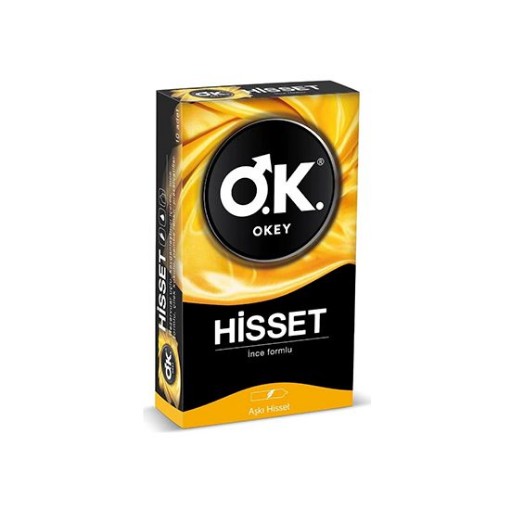OKEY PREZERVATİF 10 LU HİSSET. ürün görseli