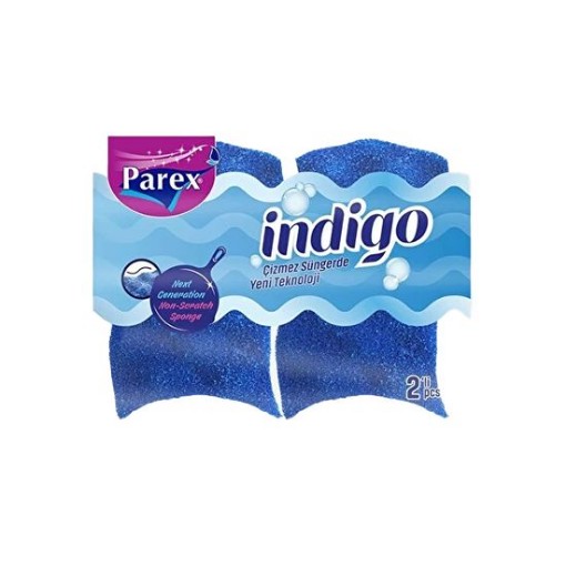 PAREX SÜNGER İNDİGO ÇİZMEZ DÜZ 2 Lİ. ürün görseli