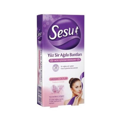 SESU YÜZ AĞDA BANTI 20 Lİ HASSAS SİRLİ. ürün görseli