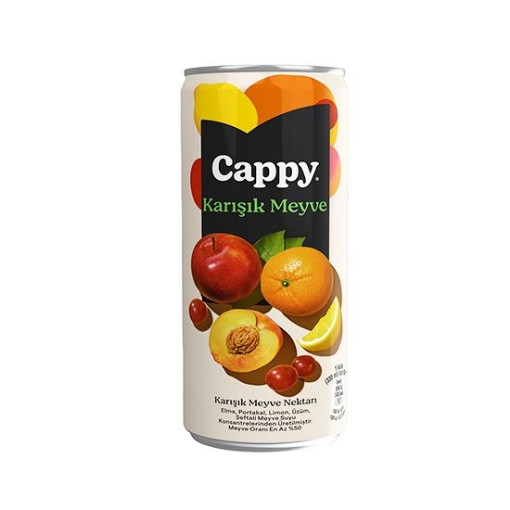 CAPPY MEYVE SUYU 330 ML KARIŞIK TNK. ürün görseli