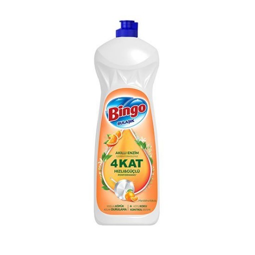 BİNGO BULAŞIK DETERJANI 650 ML MANDALİNA. ürün görseli