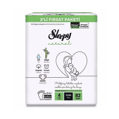 SLEEPY BEBEK BEZİ 2 X FIRSAT ( 4 ) 82 Lİ. ürün görseli