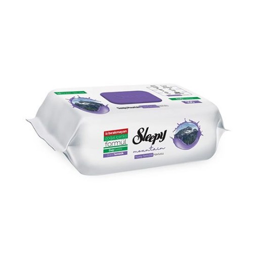 SLEEPY TEMİZLİK HAVLUSU 100 LÜ DAĞ ESİNTİSİ. ürün görseli