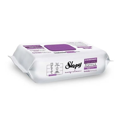 SLEEPY TEMİZLİK HAVLUSU 100 LÜ ORKİDE BAHÇESİ. ürün görseli