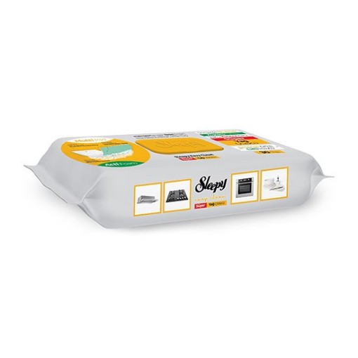 SLEEPY YÜZEY TEMİZLİK HAVLUSU 30 LU YAĞ ÇÖZÜCÜ. ürün görseli