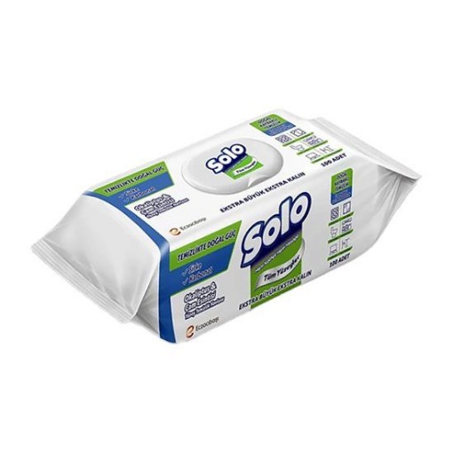 SOLO TEMIZLIK HAVLUSU 100 LÜ OKALİPTUS & ÇAM. ürün görseli