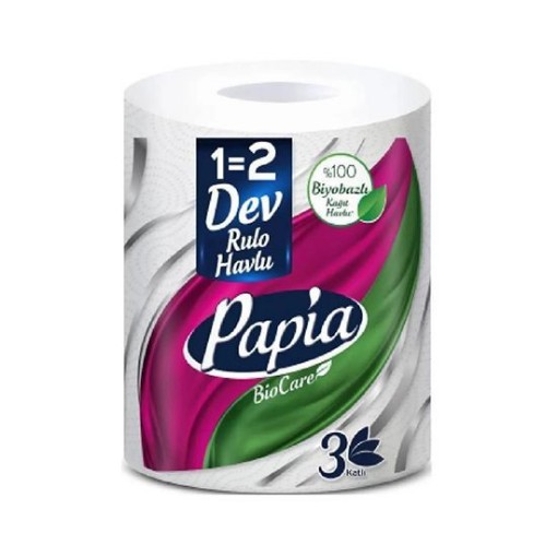 PAPİA KAĞIT HAVLU 1=2 JUMBO BİO. ürün görseli