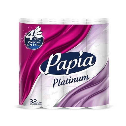 PAPİA TUVALET KAĞIDI 32 RULO PLATİNİUM. ürün görseli