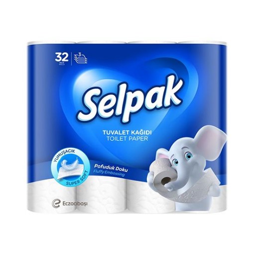 SELPAK TUVALET KAĞIDI 32 RULO. ürün görseli
