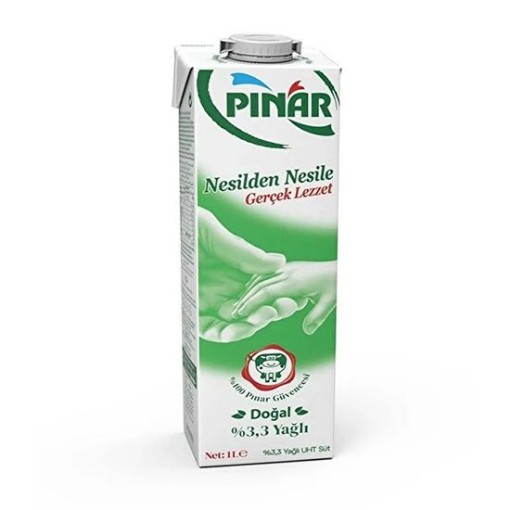 PINAR SÜT 1 LT 3,3 YAĞLI. ürün görseli