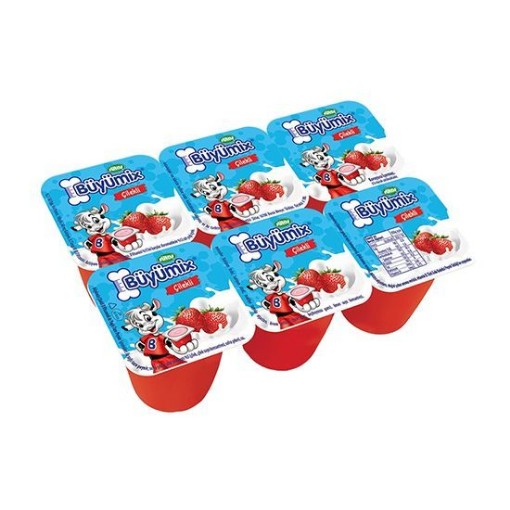 SÜTAŞ BÜYÜMİX ÇİLEKLİ 6*40 GR. ürün görseli