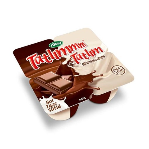 SÜTAŞ TATLIMMM ÇİKO-SÜT PUD. 4*65GR. ürün görseli