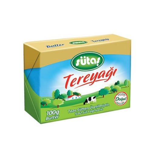SÜTAŞ TEREYAĞI PASTORİZE 100 GR. ürün görseli
