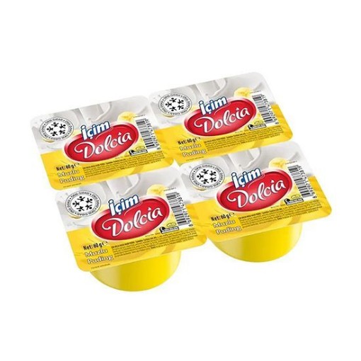 İÇİM DOLCİA 4X60 GR PUDİNG MUZLU. ürün görseli